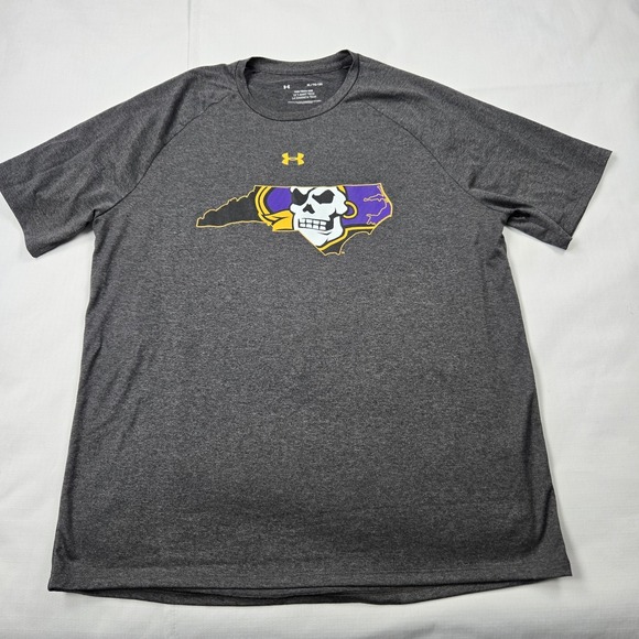 Under Armour THE TECH TEE  East Carolina University ECU Pirates Men's T-shirt XL - Picture 1 of 8